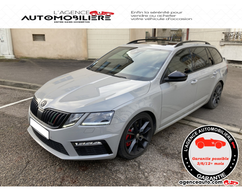 Acquisto Auto Usate, Auto Usate Economiche | Agenzia Automobiliare Skoda Octavia 2.0 TSI 315 CH RS COMBI version challenge ABT Gris Anno 2018 Automatique Essence